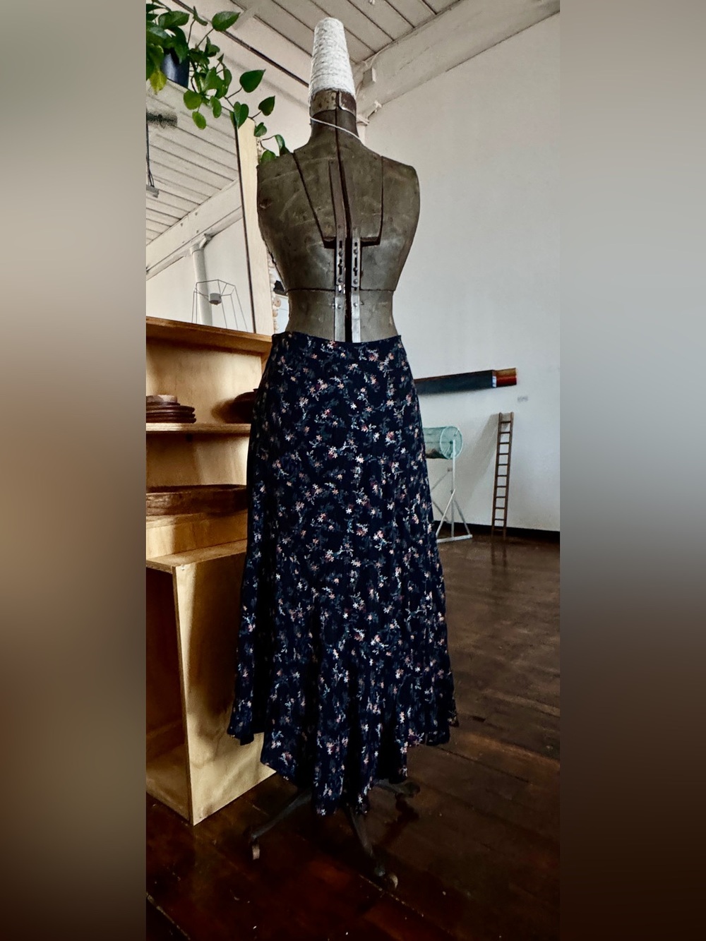 Floral Peasant Skirt